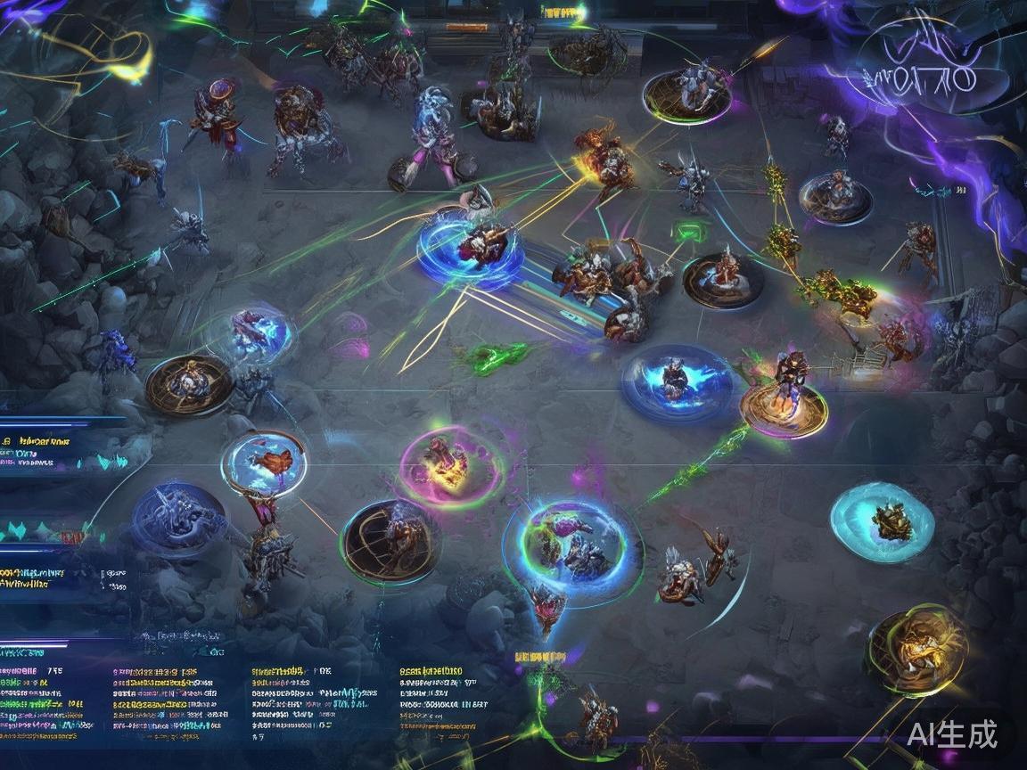 Dota2比赛涉及复杂的英雄组合、团队配合、战术变